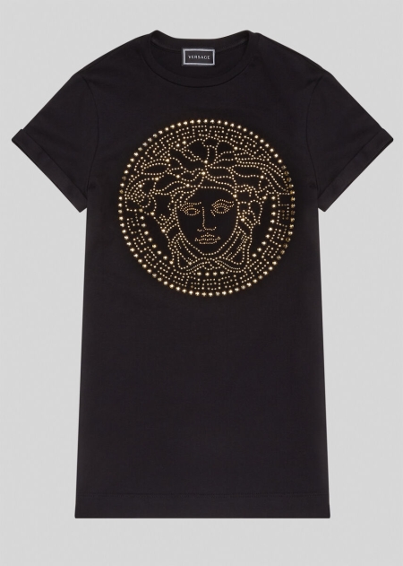 Rochie Tricou Versace Studded Medusa Fete | RLHCGBT-01